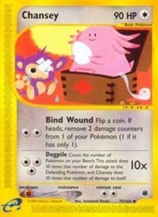 Chansey 072  Expedition - Uncommon