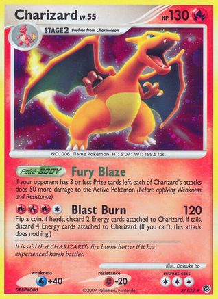 Charizard  - Reverse Holofoil Secret Wonders - Holo Rare