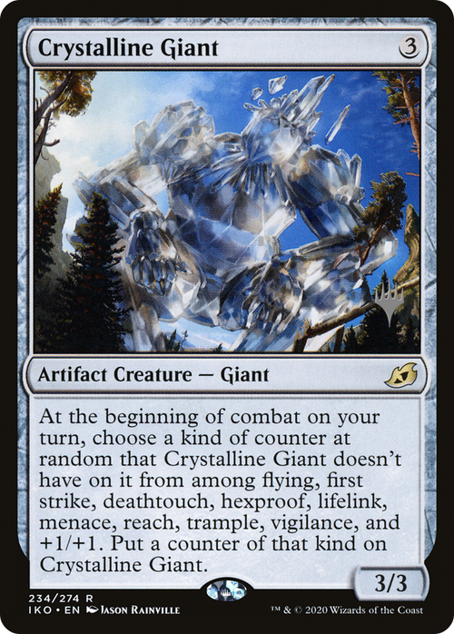 Crystalline Giant (PPIKO-234P) - Ikoria: Lair of Behemoths Promos Foil