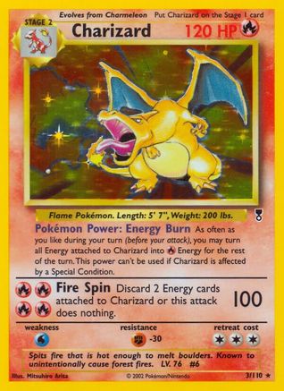 Charizard  - Holofoil Legendary Collection - Holo Rare