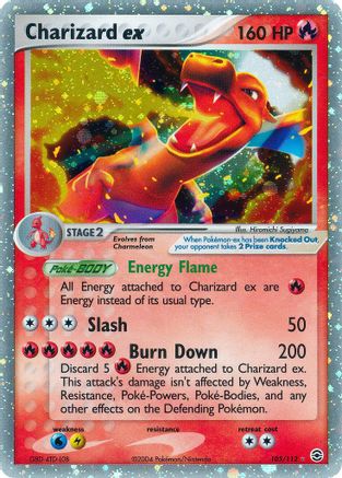 Charizard ex  - Holofoil FireRed & LeafGreen - Ultra Rare