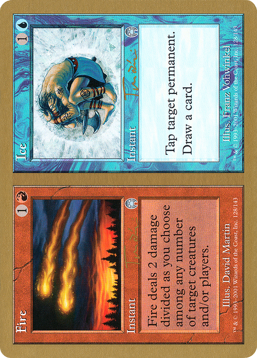 Fire // Ice - 2001 Jan Tomcani (APC) (WCD-) - World Championship Decks 2001