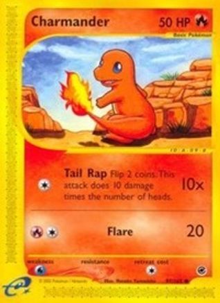 Charmander (97) (97) 097  - Reverse Holofoil Expedition - Common