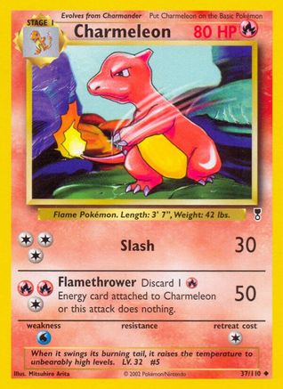 Charmeleon/110  - Reverse Holofoil Legendary Collection - Uncommon
