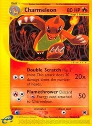 Charmeleon/165  - Reverse Holofoil Expedition - Uncommon