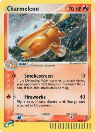 Charmeleon  - Holofoil Dragon - Secret Rare