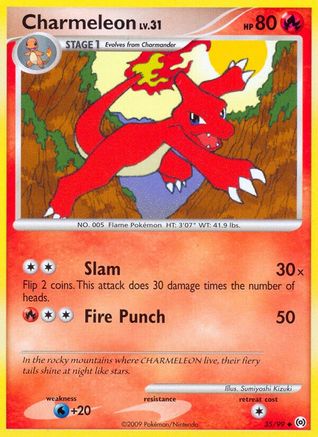 Charmeleon 035  Arceus - Uncommon