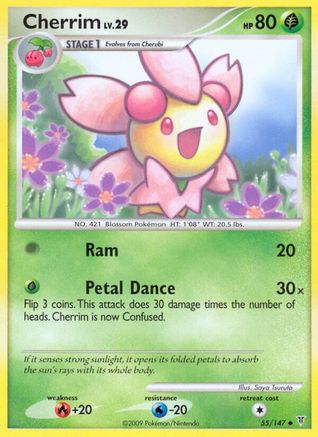 Cherrim  - Reverse Holofoil Supreme Victors - Uncommon