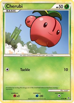 Cherubi  - Reverse Holofoil Unleashed - Common