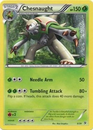 Chesnaught  Kalos Starter Set - Common
