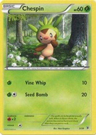 Chespin  Kalos Starter Set - Common