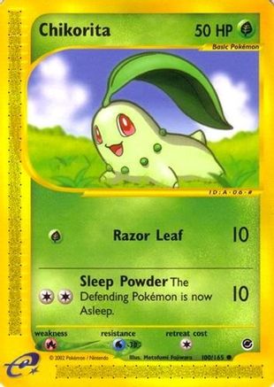 Chikorita (100)  Expedition - Common