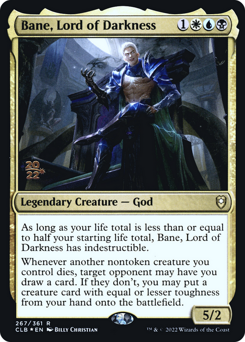 Bane, Lord of Darkness (PRE-267) - Battle for Baldur's Gate Promos Foil