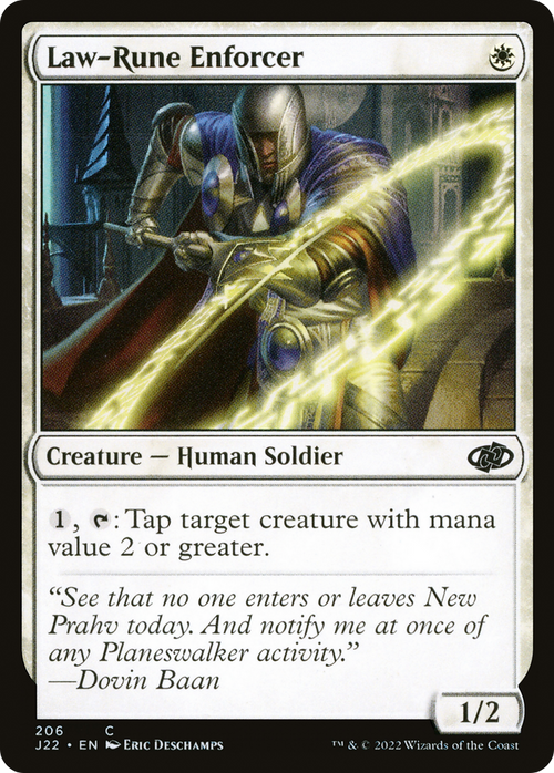 Law-Rune Enforcer (J22-206) - Jumpstart 2022