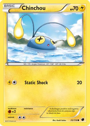 Chinchou  Plasma Freeze - Common