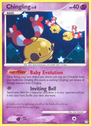 Chingling 042  - Reverse Holofoil Mysterious Treasures - Uncommon