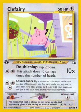 Clefairy 030  - 1st Edition Neo Genesis - Uncommon
