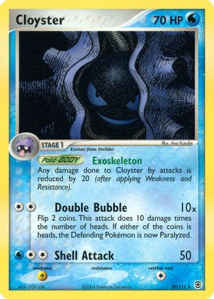 Cloyster  FireRed & LeafGreen - Rare