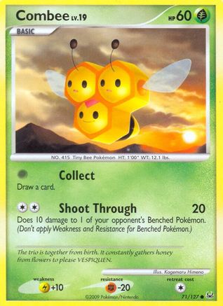 Combee  - Reverse Holofoil Platinum - Common