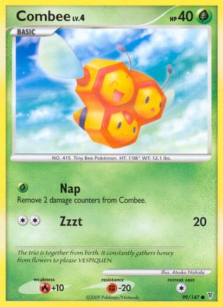 Combee  - Reverse Holofoil Supreme Victors - Common