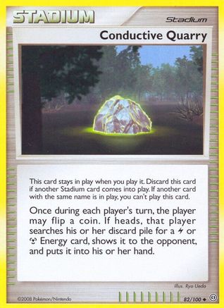 Conductive Quarry  - Reverse Holofoil Stormfront - Uncommon