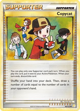 Copycat 090  - Reverse Holofoil HeartGold SoulSilver - Uncommon