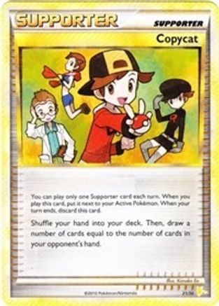 Copycat  HGSS Trainer Kit Gyarados & Raichu - Common