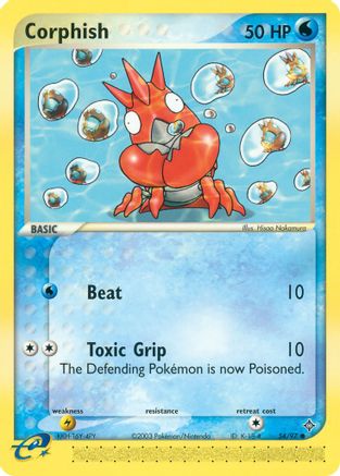 Corphish 054/97  - Reverse Holofoil Dragon - Common
