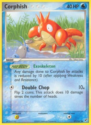 Corphish  - Reverse Holofoil Deoxys - Common