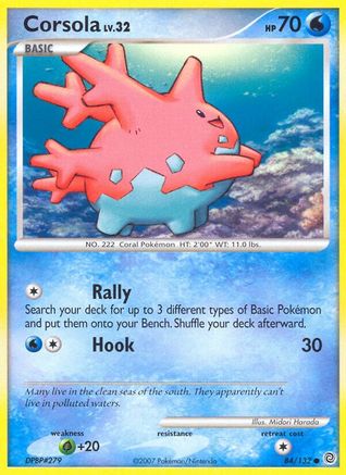 Corsola  Secret Wonders - Common
