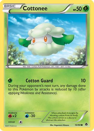 Cottonee (10)  Emerging Powers - Common