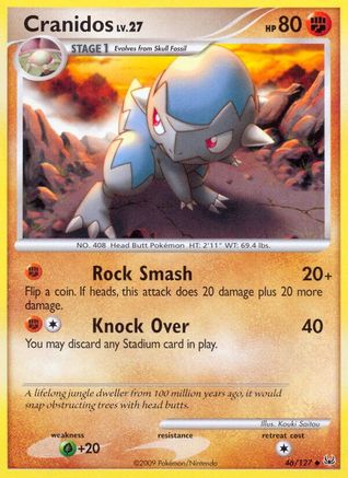 Cranidos  Platinum - Uncommon