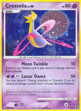Cresselia  - Holofoil Great Encounters - Holo Rare