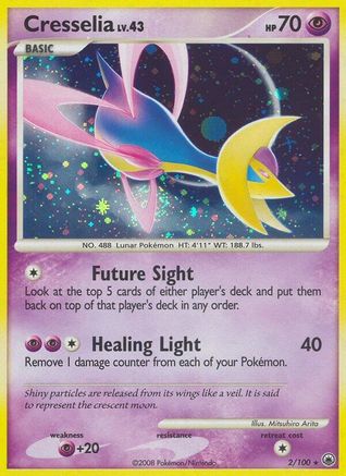 Cresselia  - Reverse Holofoil Majestic Dawn - Holo Rare