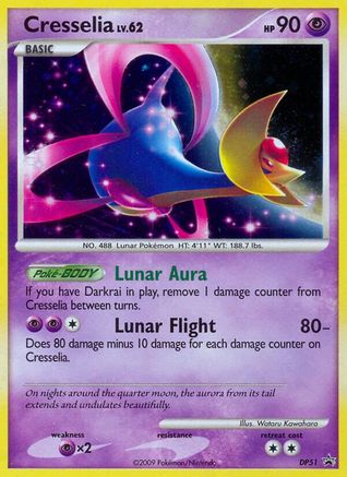 Cresselia - DP51  - Holofoil Diamond and Pearl Promos - Promo