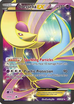 Cresselia EX (143 Full Art)  - Holofoil Boundaries Crossed - Ultra Rare