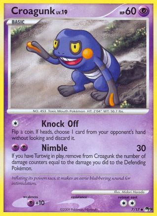 Croagunk  POP Series 9 - Uncommon