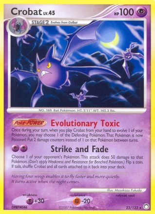 Crobat  - Reverse Holofoil Mysterious Treasures - Rare