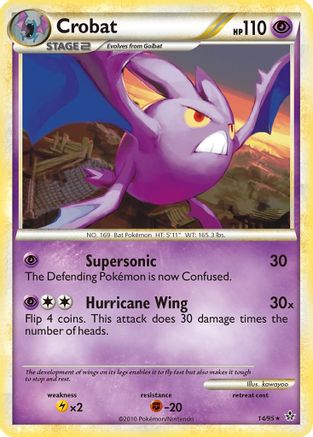 Crobat  Unleashed - Rare