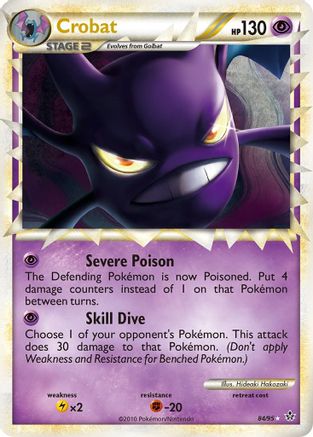 Crobat (Prime)  - Holofoil Unleashed - Ultra Rare