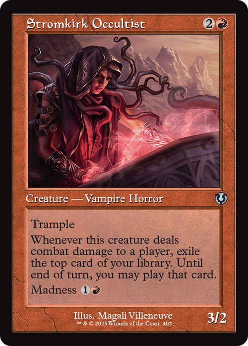Stromkirk Occultist (Retro Frame) (INR-402) - Innistrad Remastered Foil