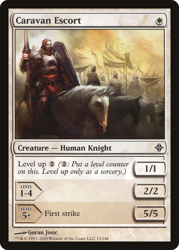 Caravan Escort (ROE-015) - Rise of the Eldrazi Foil