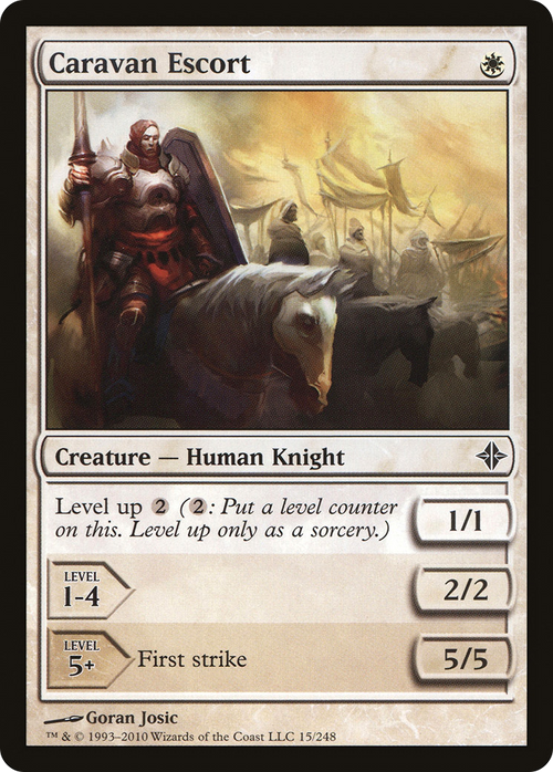 Caravan Escort (ROE-015) - Rise of the Eldrazi Foil