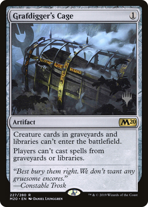 Grafdigger's Cage (PPM20-227P) - Core Set 2020 Promos
