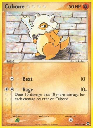 Cubone 060  Delta Species - Common