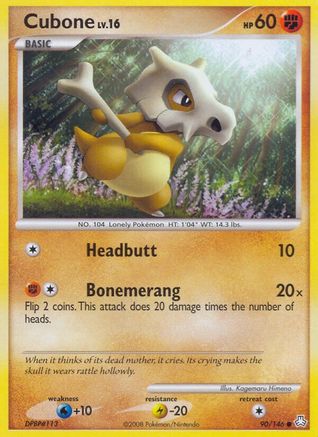 Cubone 090  Legends Awakened - Common