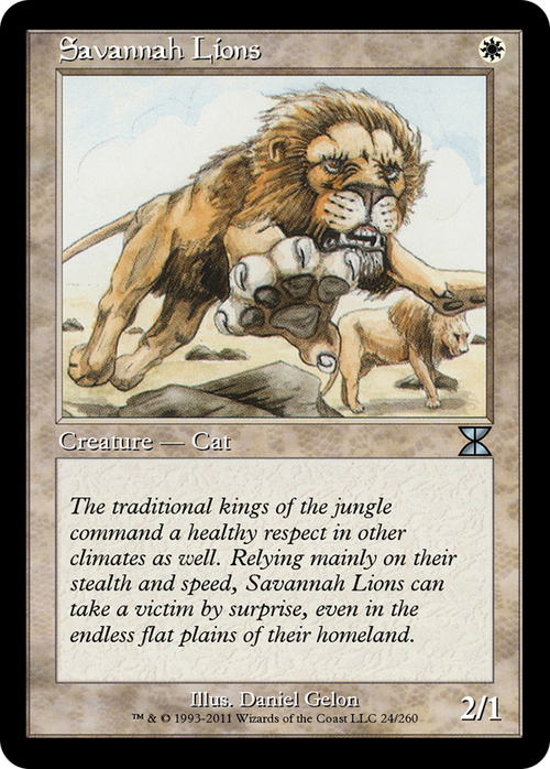 Savannah Lions (ME4-024) - Masters Edition IV