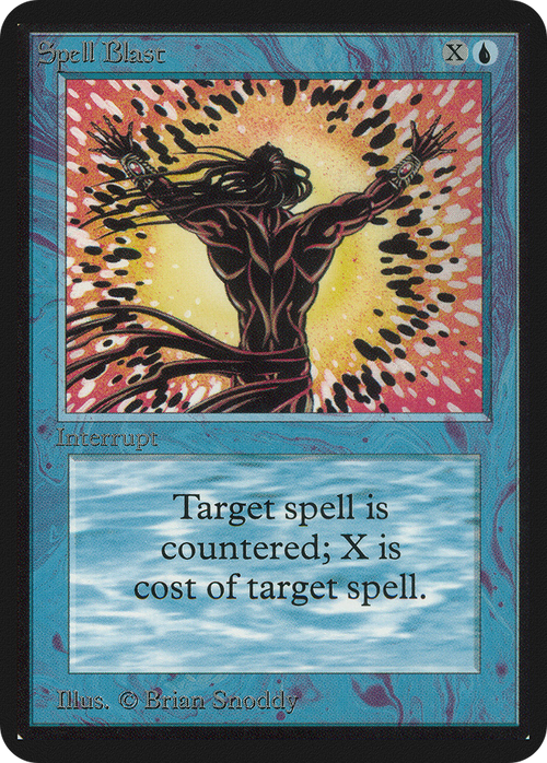 Spell Blast (LEA-) - Limited Edition Alpha