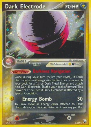 Dark Electrode 004  Team Rocket Returns - Holo Rare