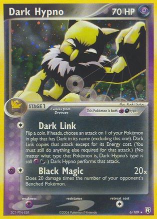 Dark Hypno 006  Team Rocket Returns - Holo Rare